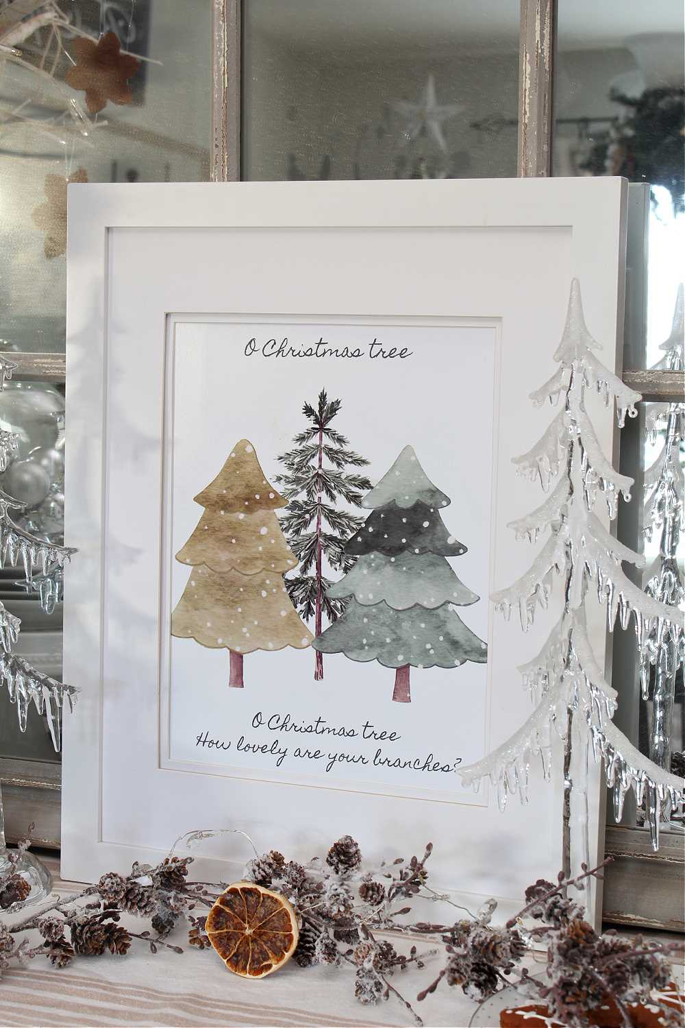 christmas art printables free