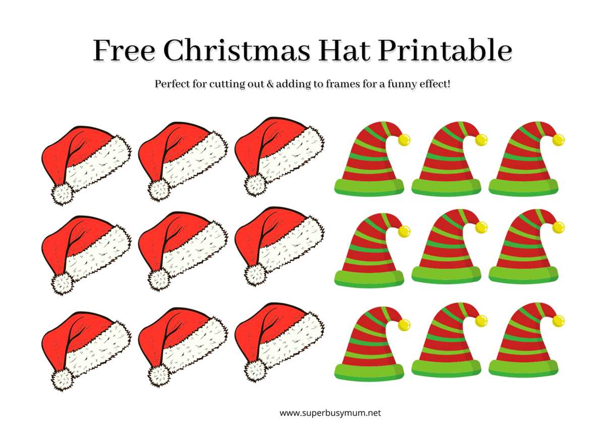 elf on the shelf printable props free