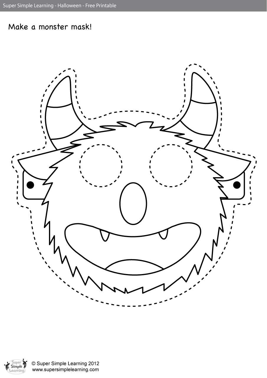 printable masks for kids
