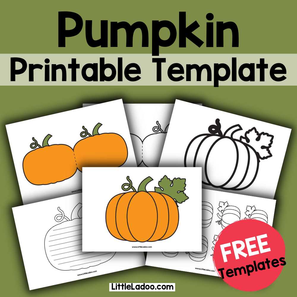 pumpkin printable templates