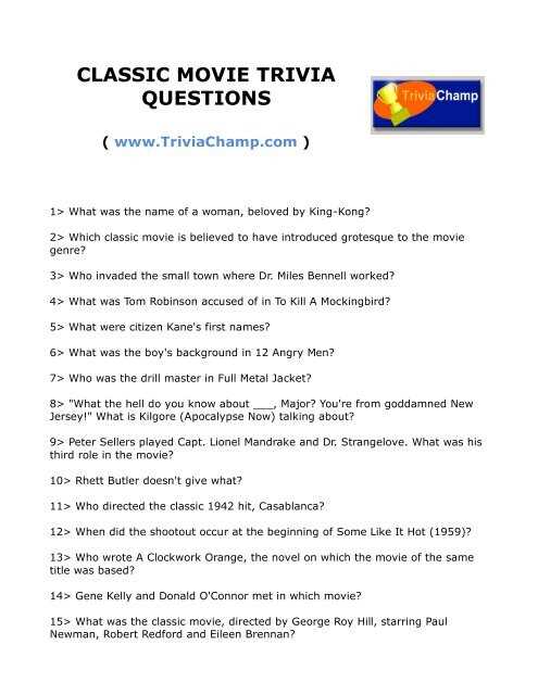 elvis trivia questions and answers printable