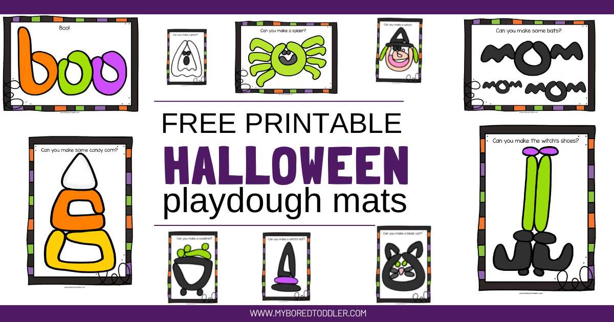 playdough mat printables