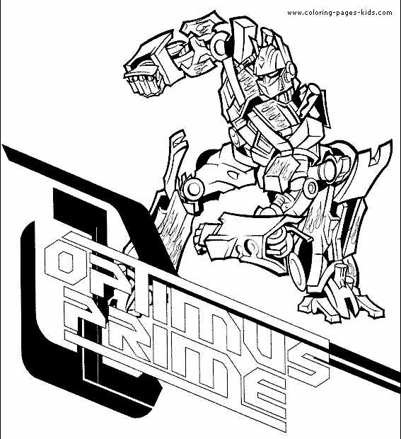 transformers free printable coloring pages