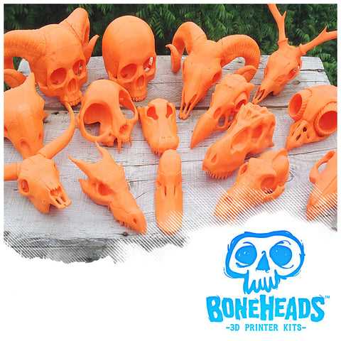 3d printable skull