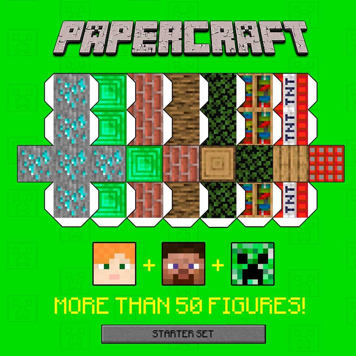 papercraft printable minecraft