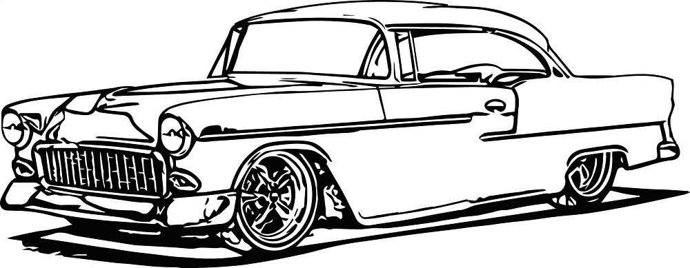 printable coloring pages of cars