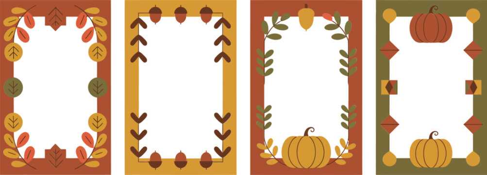 fall printable borders