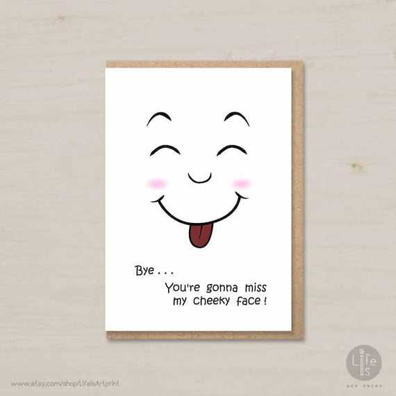farewell cards for coworkers printable