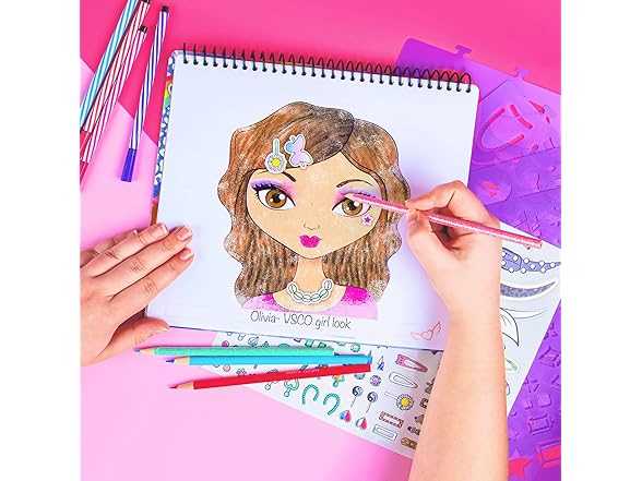 fashion angels sketch portfolio printable pages