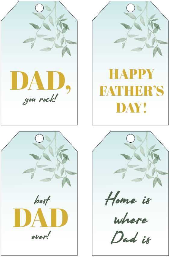 fathers day cards free printable