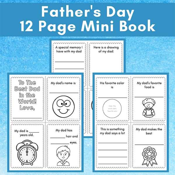 fathers day questionnaire printable