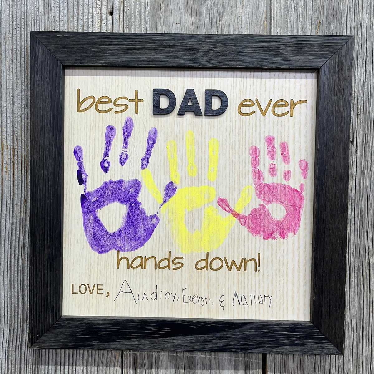 best dad hands down printable