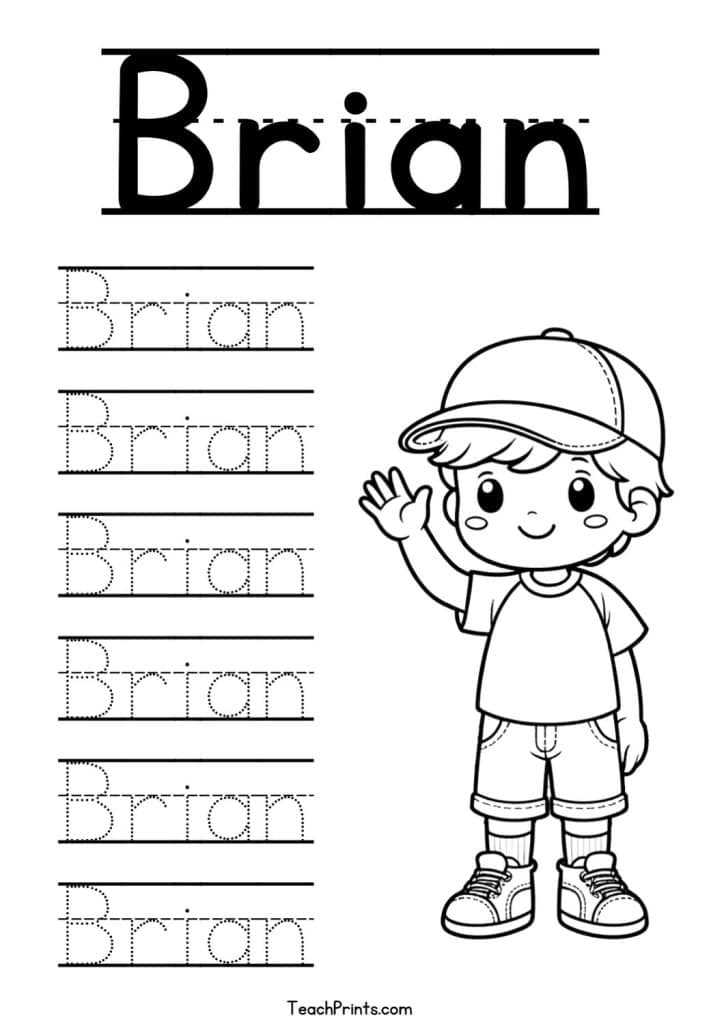 free printable name worksheets