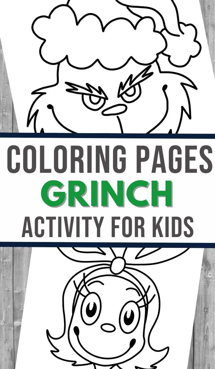 printable grinch coloring pages