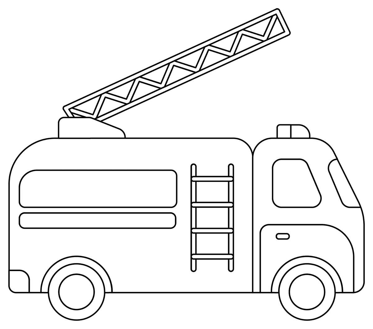 fire engine printable