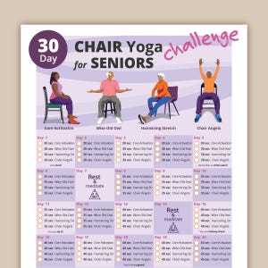 fit me printable chair yoga