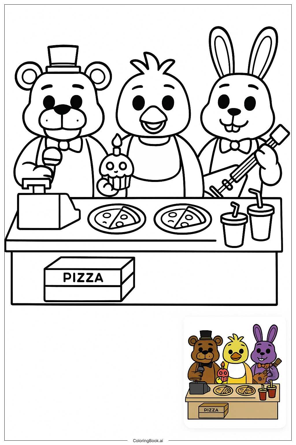 five nights at freddys printables