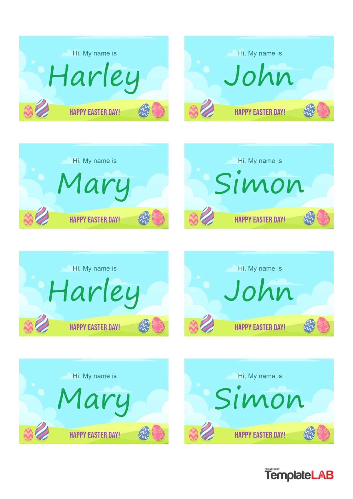 free printable name plate template
