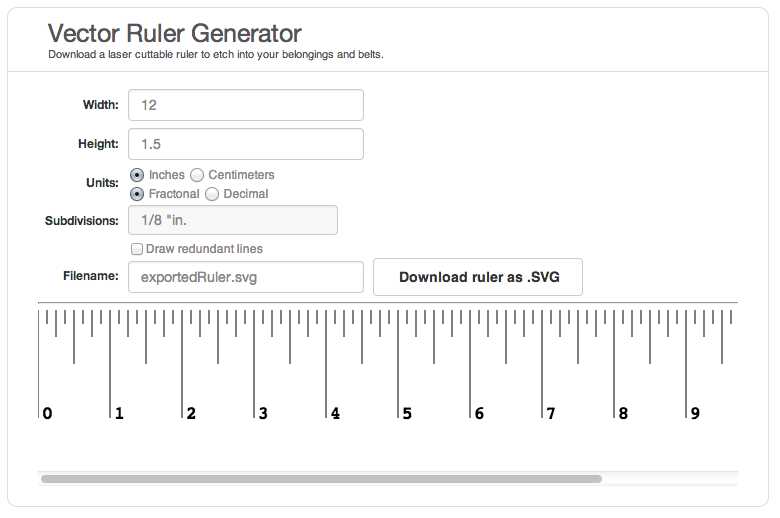 printable ruler with centimeters