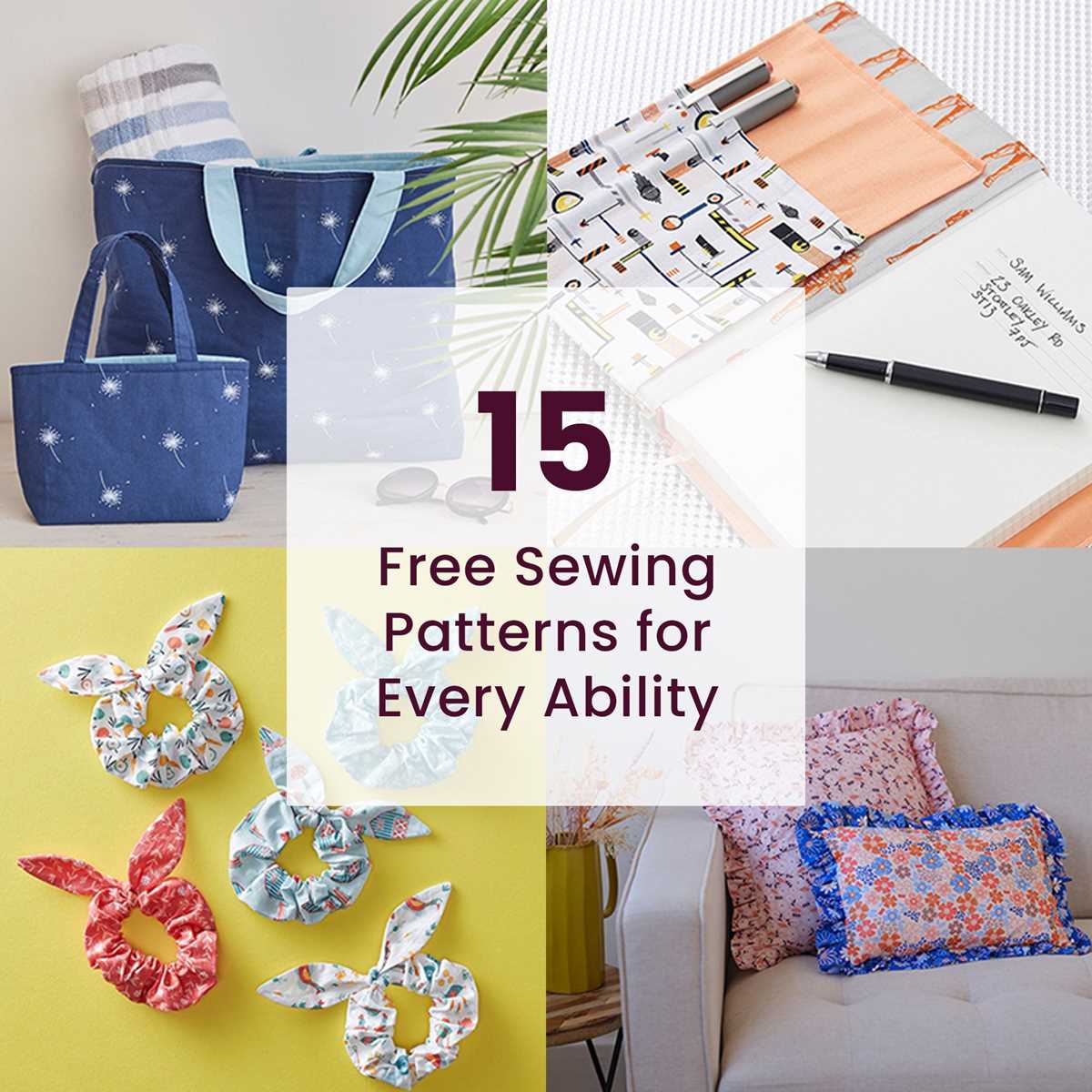 free printable sewing patterns