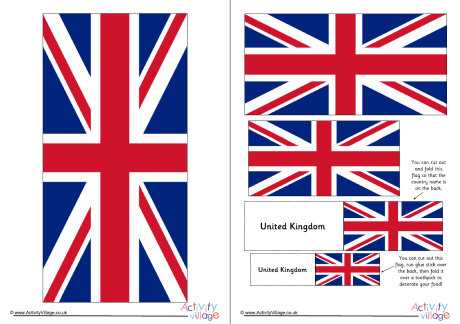 flag of united kingdom printable