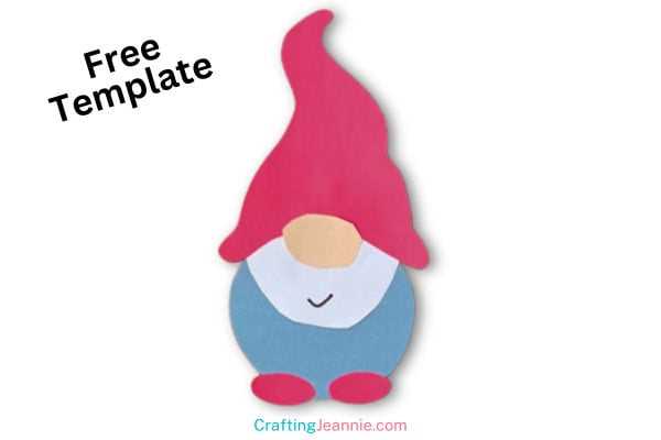 gnome template printable