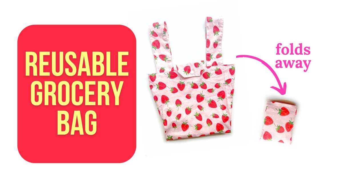 printable reusable grocery bags