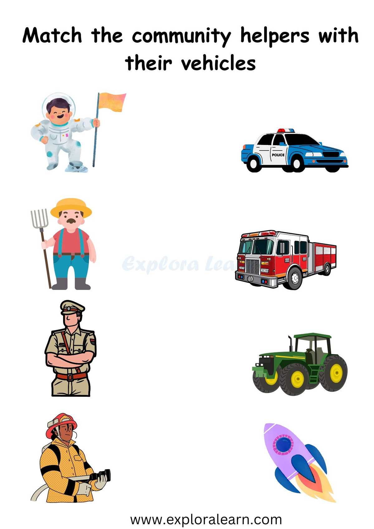 printable community helpers worksheets