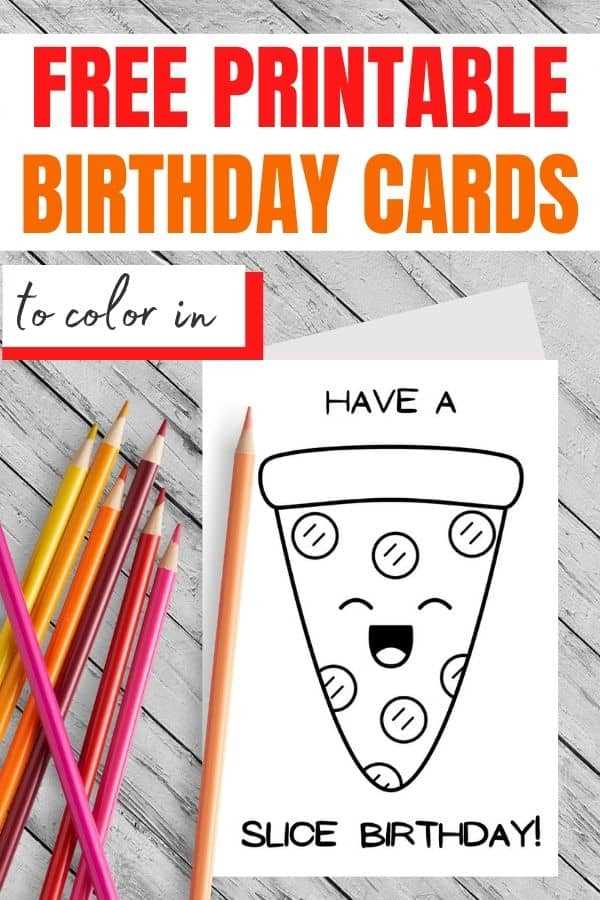 foldable free printable birthday card
