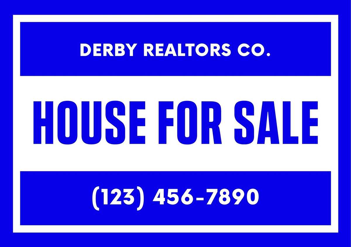 for sale sign printable