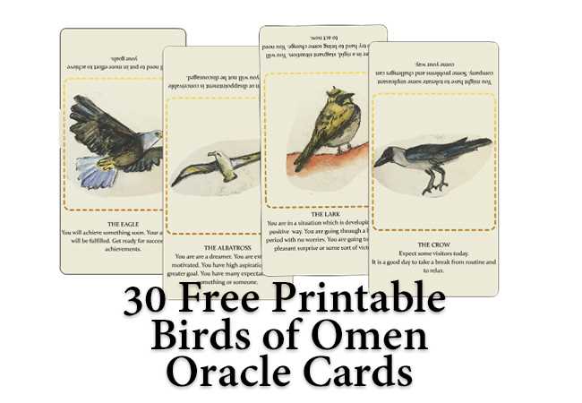 fortune telling cards printable