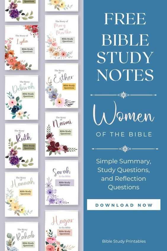 free bible study lessons printable