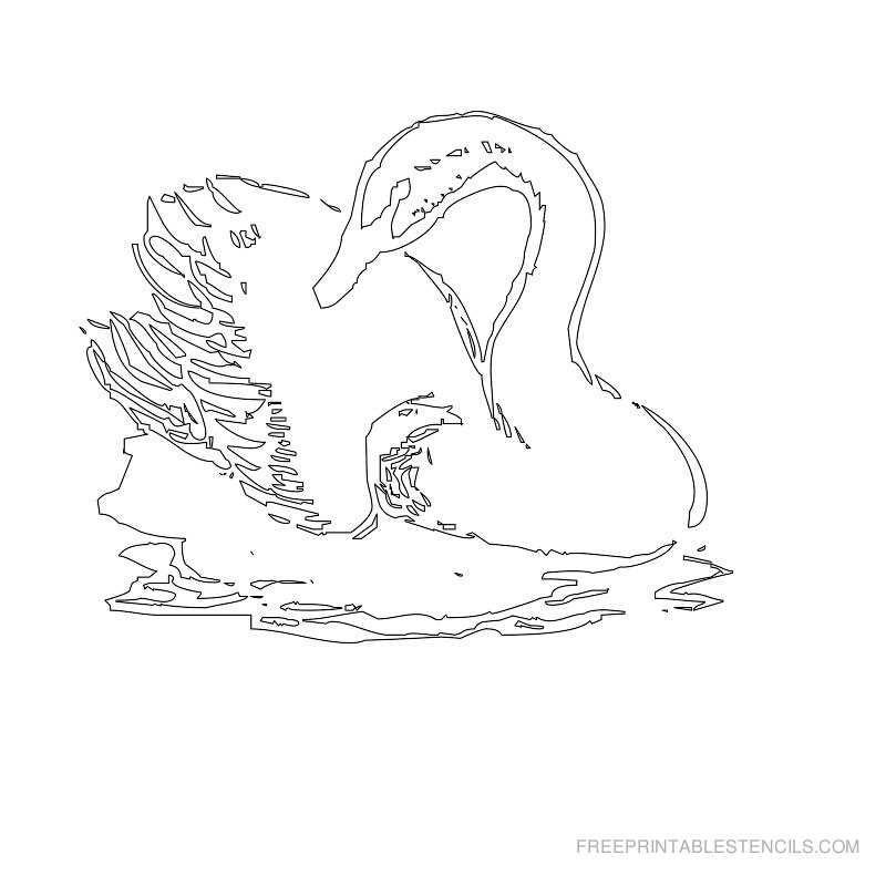 free bird template printables