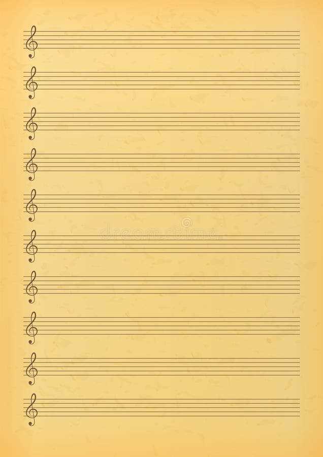 free blank sheet music printable