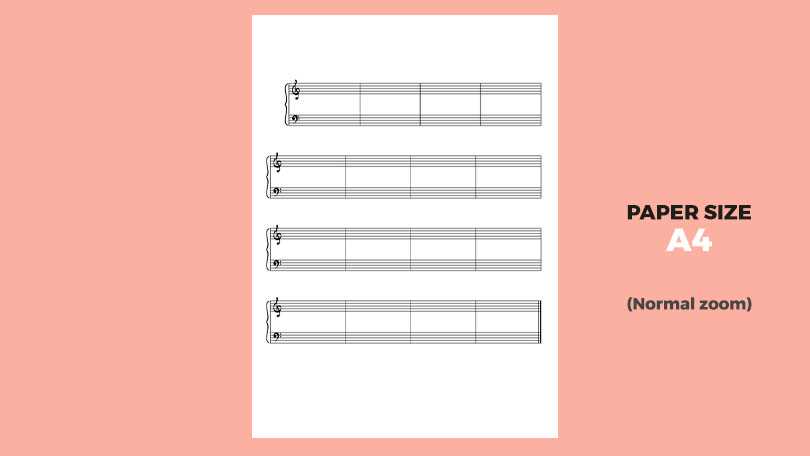 free blank sheet music printable