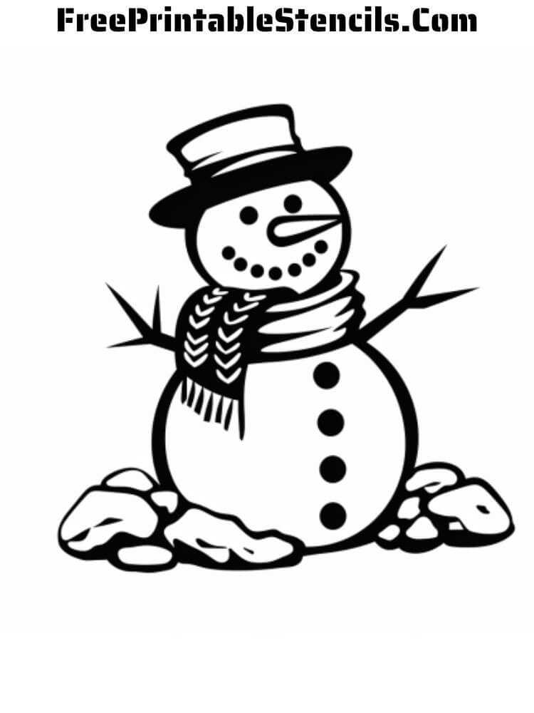 free christmas printable stencils