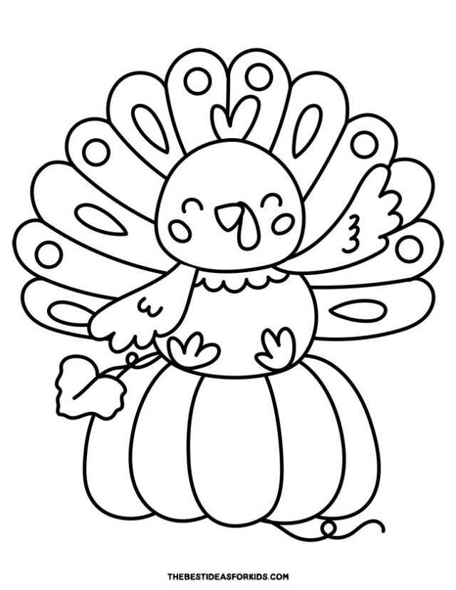 free coloring thanksgiving pages printable