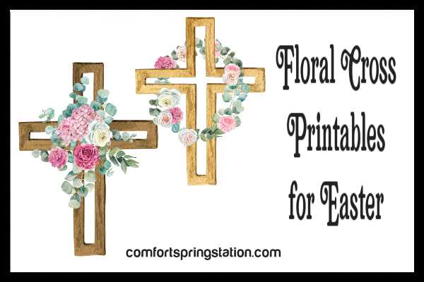 free cross printables