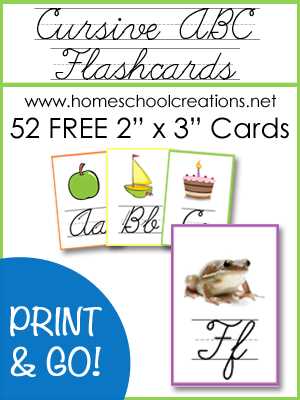 free cursive letters printables