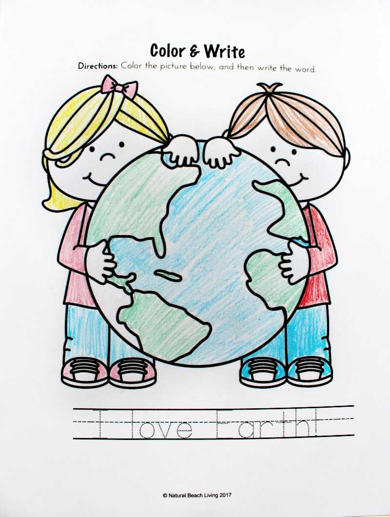 free earth day printables