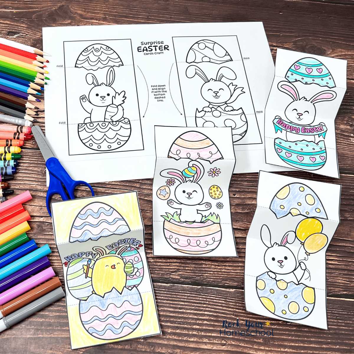 free easter printable cards