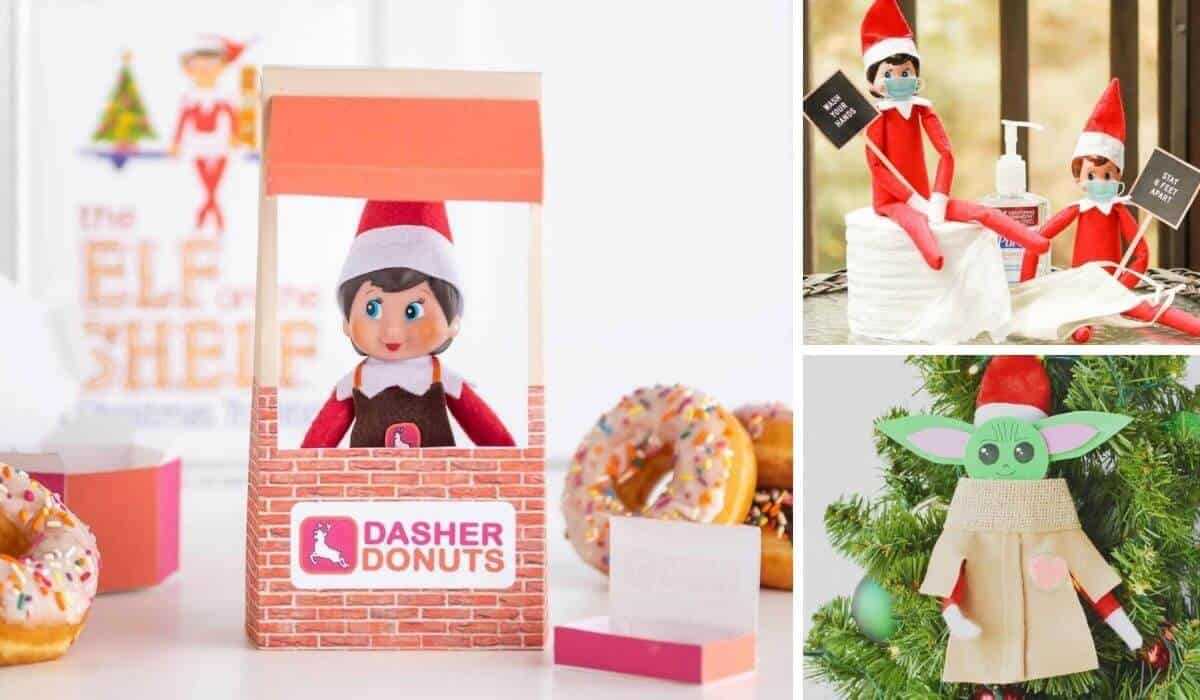 free elf shelf printables