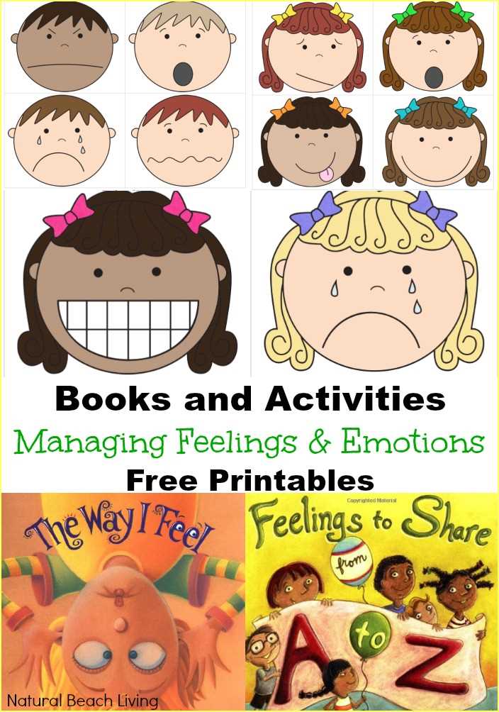 free emotions printables