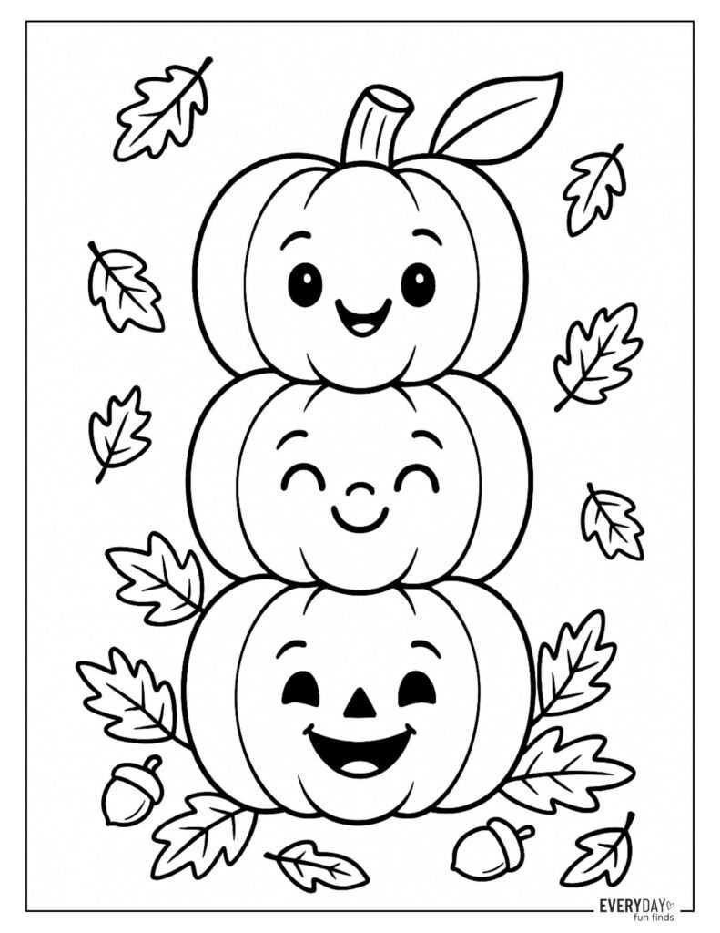 free fall printable coloring pages