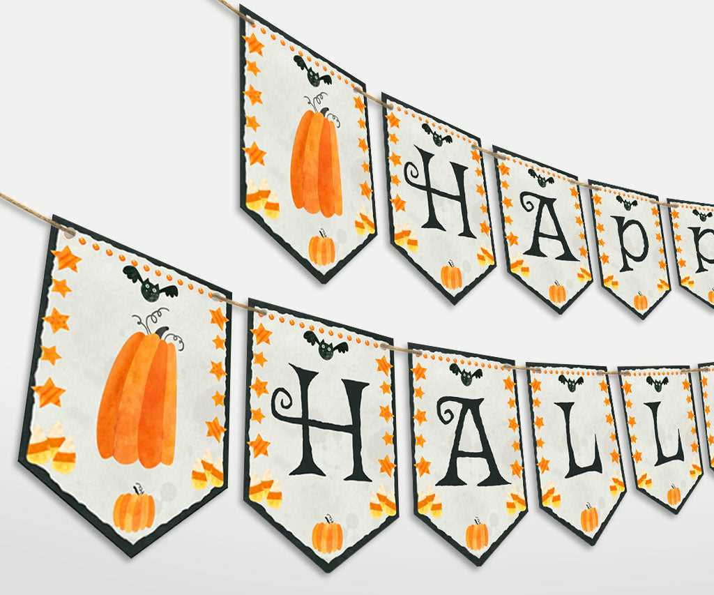 free halloween printable banner