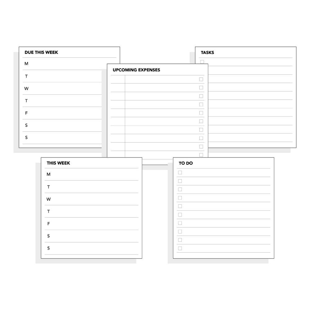 free notes printable