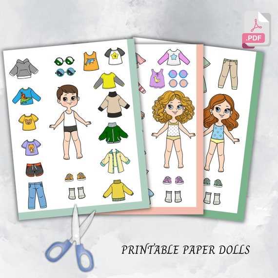 free paper dolls printables