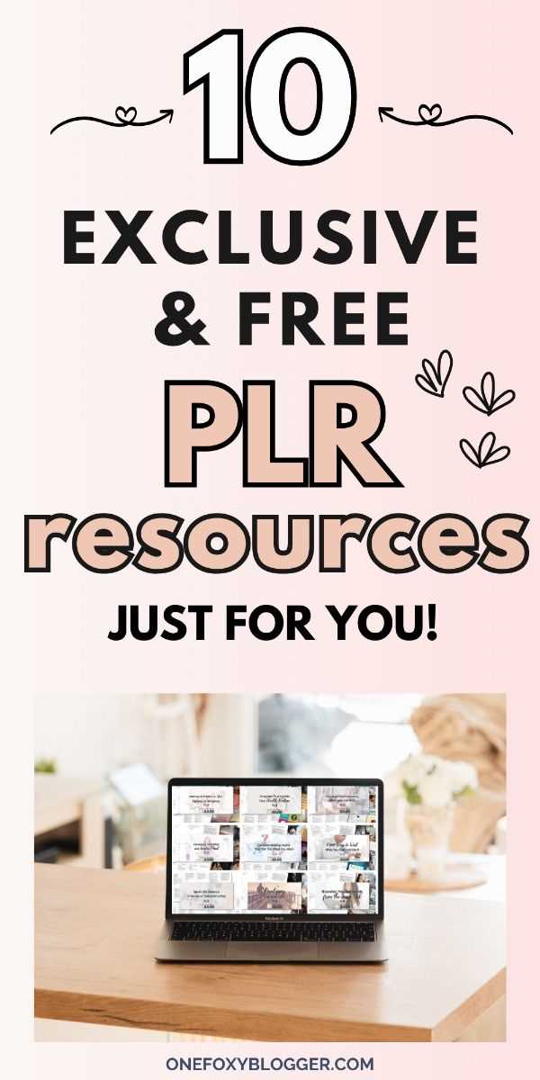 free plr printables