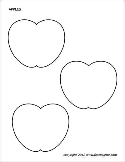 free printable apple crafts