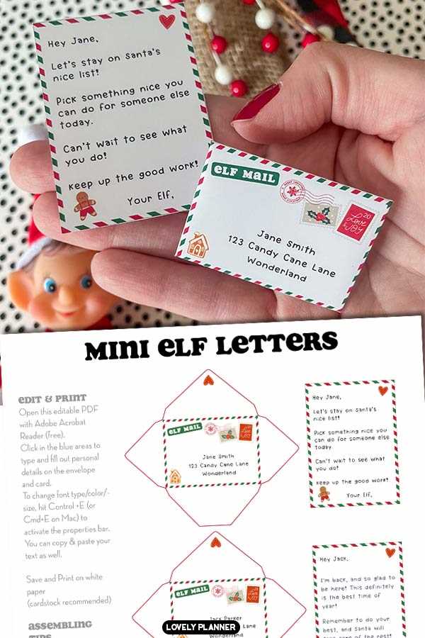 free printable blank elf on the shelf letter template